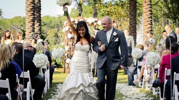 boule de fleur blanche mariage