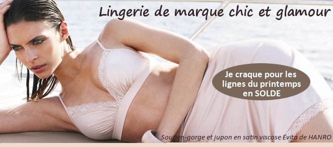 Marques de lingerie en solde